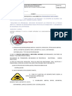 Taller 2 para Proceso de Infeccion Servicio Farmacetico