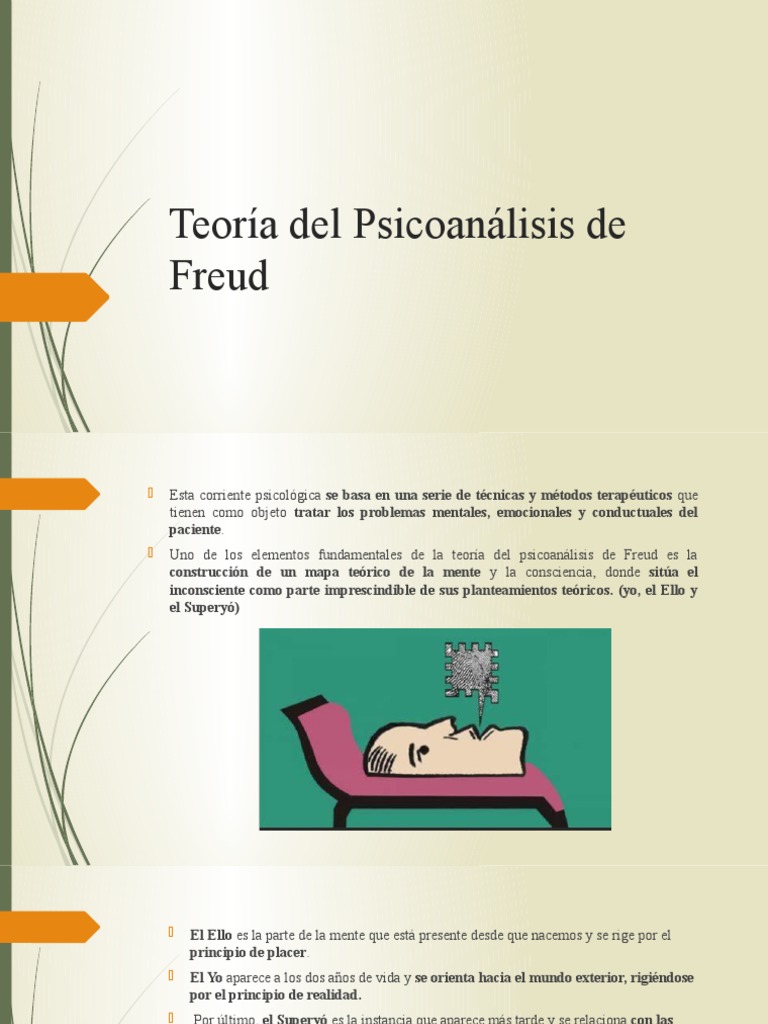 Teoría Del Psicoanalisis PDF Psicoanálisis Carné