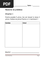 Resolution de Problème 4 Eme Année | PDF | La nature | Nourritures