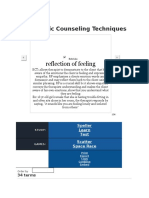 Reflection of Feeling: 525: Basic Counseling Techniques