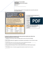 Pre Intermediate English - Worksheet - Second Term PDF