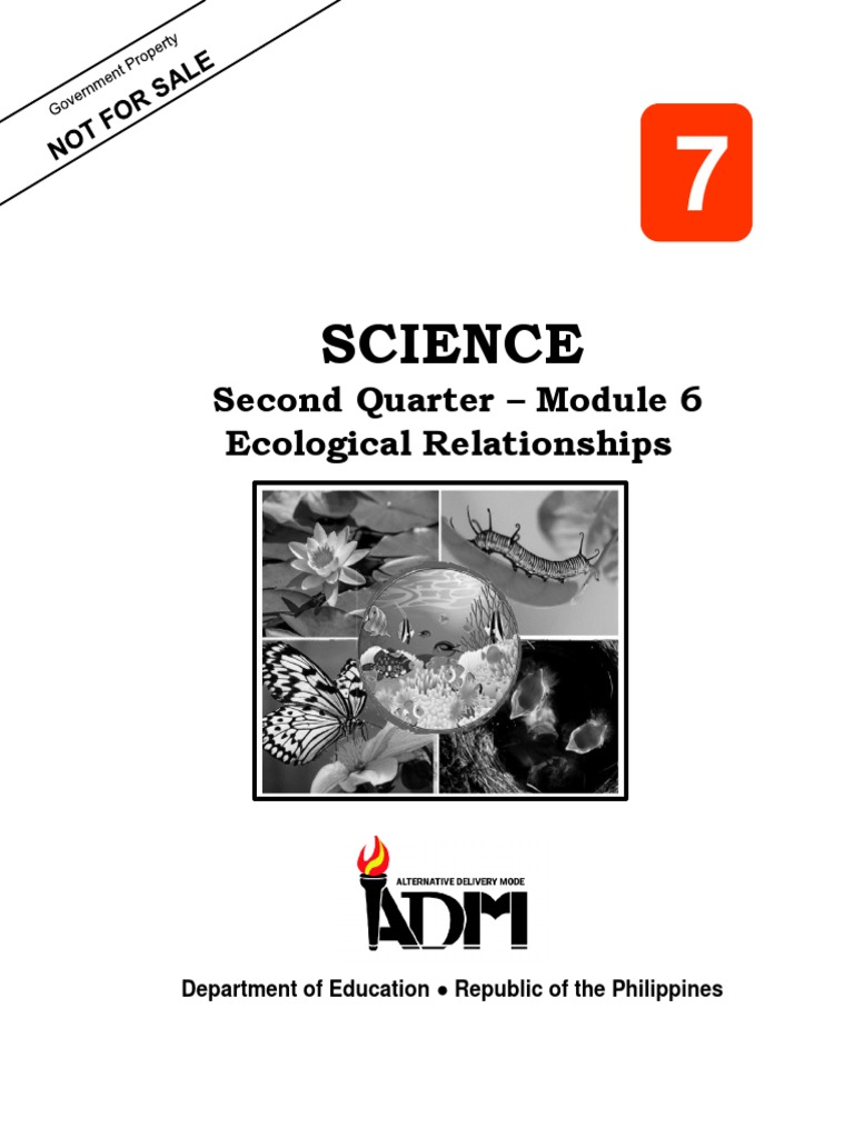 Science 7 Q2 Mod6 Ecological Relationship V3 Predation Flowers