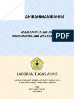 Bismillahirahmanirahim: Assalammualaikum Warahmatullahi Wabarakatuh