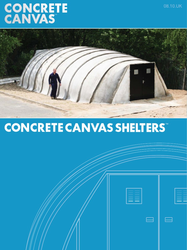 CONCRETE CANVAS SHELTERS CONCRETE CANVAS (Peter Brewin, William