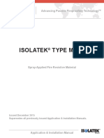 ISOLATEK Type M-II P (Industrial) Application & Installation Manual - December 2015