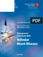 AHA valvular heart disease