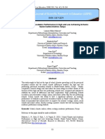 School Climate and Academic Performance in High and Low Achieving Schools: Nandi Central District, Kenya