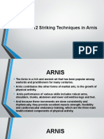 12 Striking Techniques in Arnis