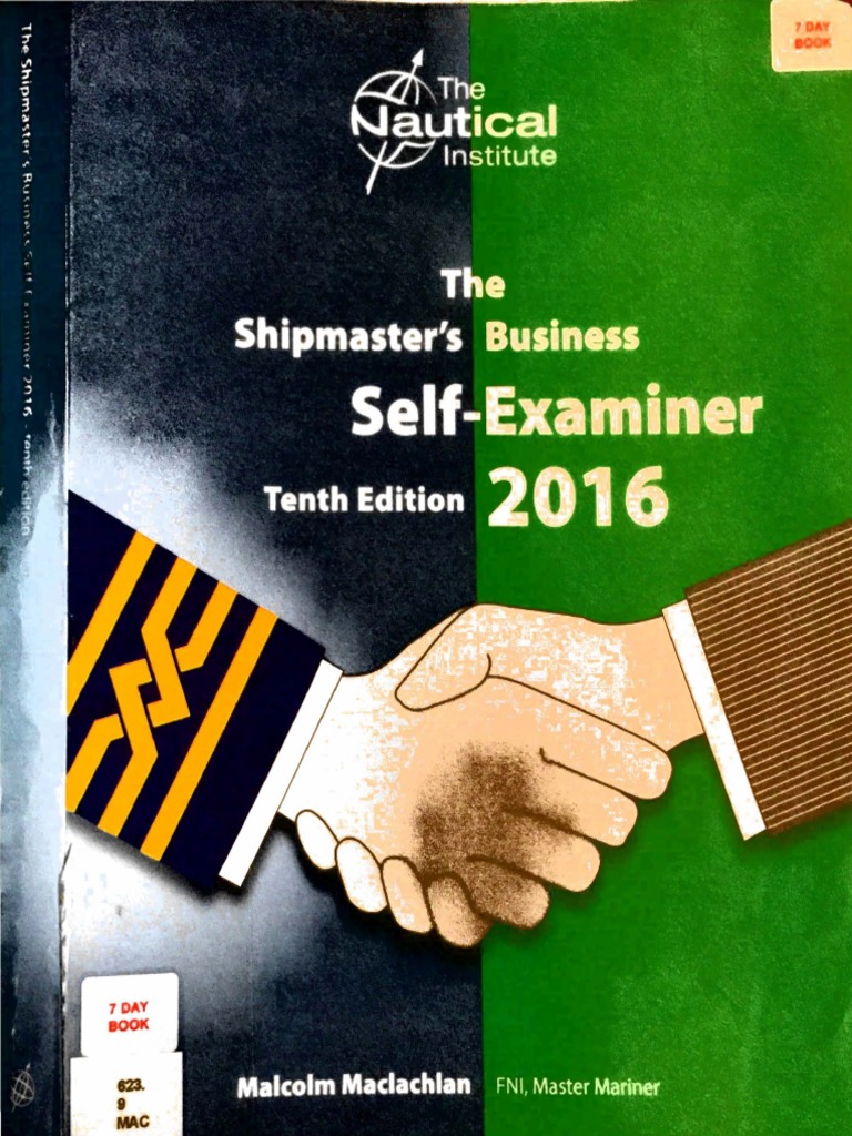 Shipmaster's Handbook Overview | PDF | Ratification | Shipping