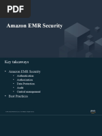 Amazon EMR Security: © 2018, Amazon Web Services, Inc. or Its Affiliates. All Rights Reserved