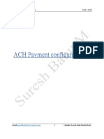 ACH Payment Configuration