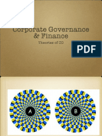 Corporate Governance & Finance: Theories of CG