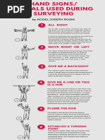 Surveying Hand Signals | PDF