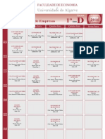 Economia e Gestão de Empresas 1º Ano Turma D