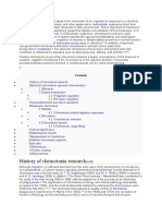 History of Chemotaxis Research