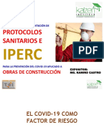 Protocolos sanitarios para la prevención del COVID-19 en obras de construcción