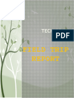 FIELD TRIP REPORTS