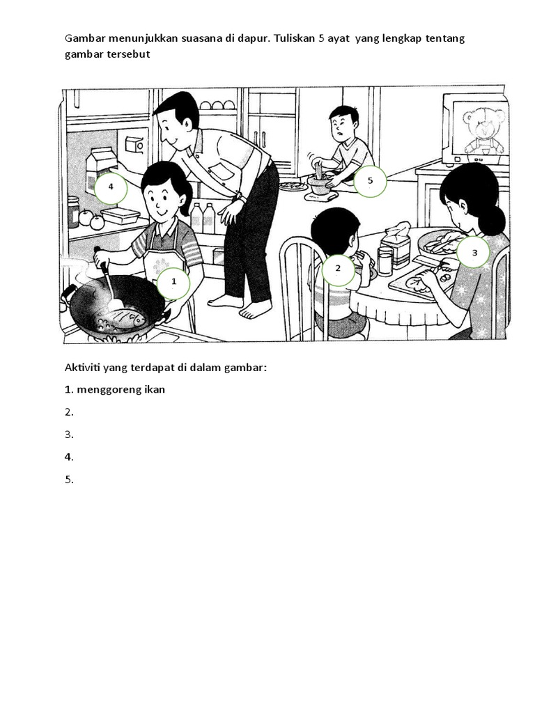 Gambar Menunjukkan Suasana Di Dapur Pdf