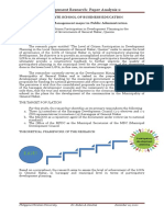 Assessing Citizen Participation in Local Development Plans