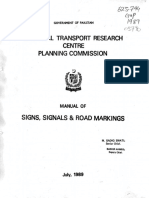 Manual of Signs, Signals & Road Markings (July, 1989)