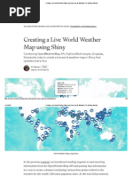 Creating A Live World Weather Map Using Shiny - by M. Makkawi - The Startup - Medium