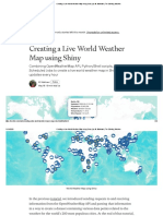 Creating A Live World Weather Map Using Shiny - by M. Makkawi - The Startup - Medium
