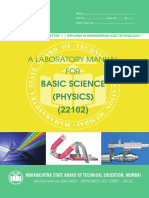 I Sem Practical Basic Science Physics (119) Done PDF