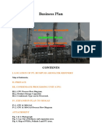 Business Plan: I. Location of Pt. Humpuss Aromatik Refinery