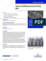 Case Study Guided Wave Radar Automates Level Measurement of Lime Silo Rosemount en 74430