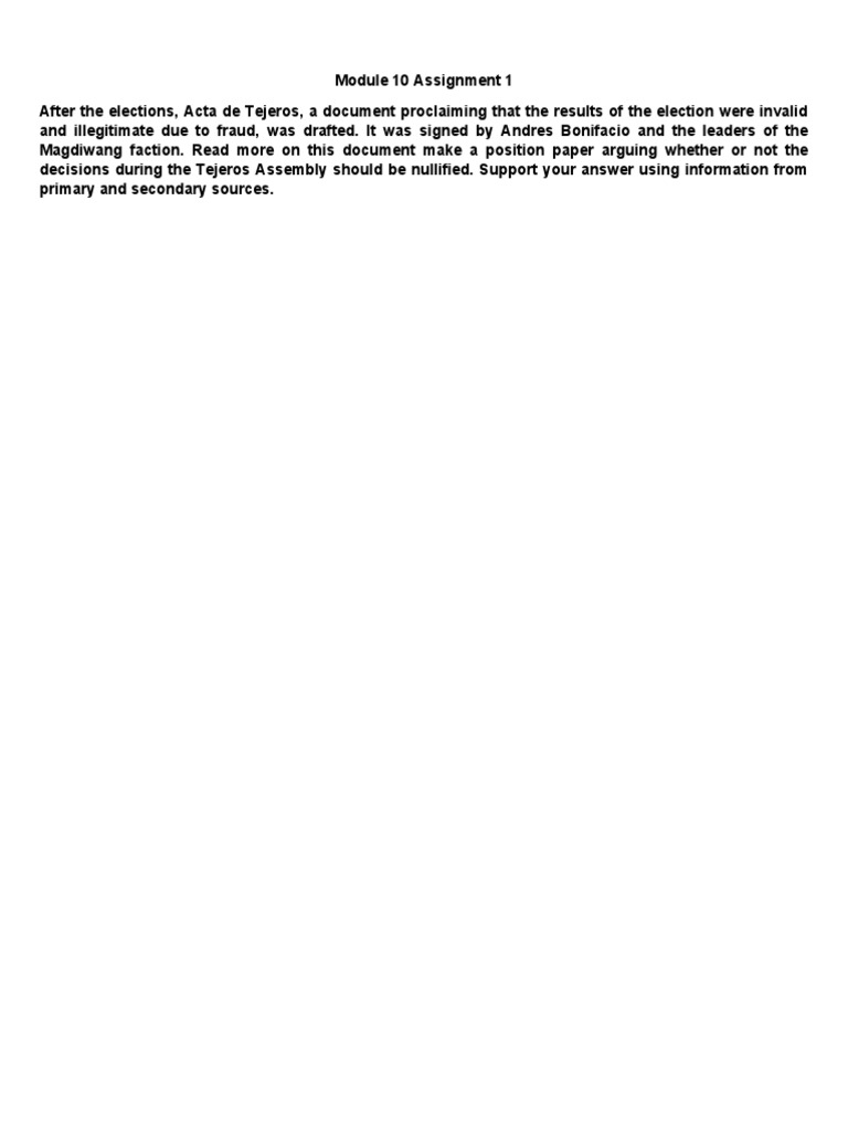Module 10 Assignment 1 | PDF