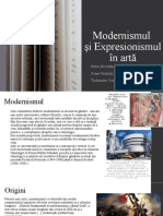 Modernismul Si Expresionismul in Arta