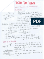 Vectori in Plan PDF