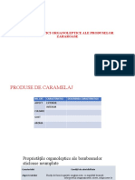 Caracteristici Organoleptice Ale Produselor Zaharoase