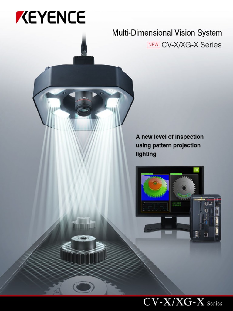 Multi-Dimensional Vision System CV-X/XG-X Series | PDF | Camera | Lighting