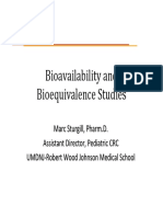 Bioequivalencestudiespp Nov5 09 PDF