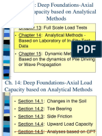 Chapter 14 Axial Load Capacity Analytical Methods