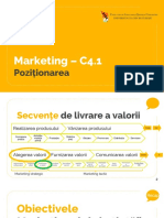 Marketing - C4 - Pozitionare - 1