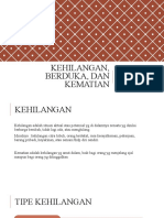 Kehilangan, Berduka, Dan Kematian