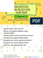 Mengidentifikasi Gerak Anggota Tubuh Dalam Tarian 