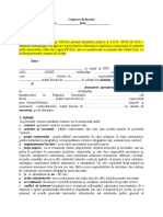 Model Contract Lucrari Fonduri Proprii 01.07.2016
