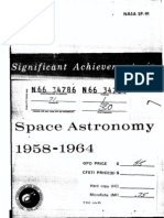 Significant Achievements in Space Astronomy 1958-1964