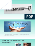 FORGIVENESS