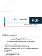 EU Translation: Features: Oana Cogeanu-Haraga