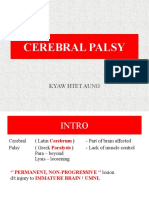 Cerebral Palsy: Kyaw Htet Aung