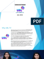 Commercial Proposal: Ubl News
