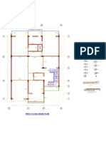 Beam Plan of First Floor