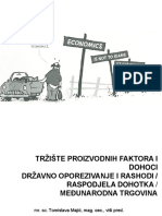Porezi I Raspodjela I Medunarodna Trgovina PDF