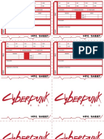 NPC Sheet NPC Sheet: Based On Information From R. Talsorian Games 2020 Based On Information From R. Talsorian Games 2020