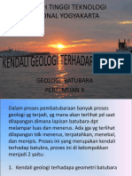 Geologi Batubara X