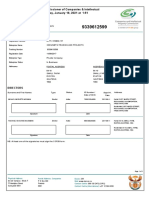 Document Issued by The Commissioner of Companies & Intellectual Property Commission On Monday, January 18, 2021 at 1:51 COR 39: Director Amendments